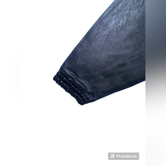 NWT SPANX Leather Like Joggers In Black Size M. - Picture 8 of 10